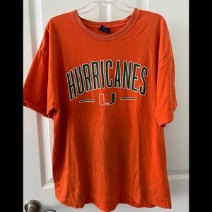 Miami Hurricanes T shirt
